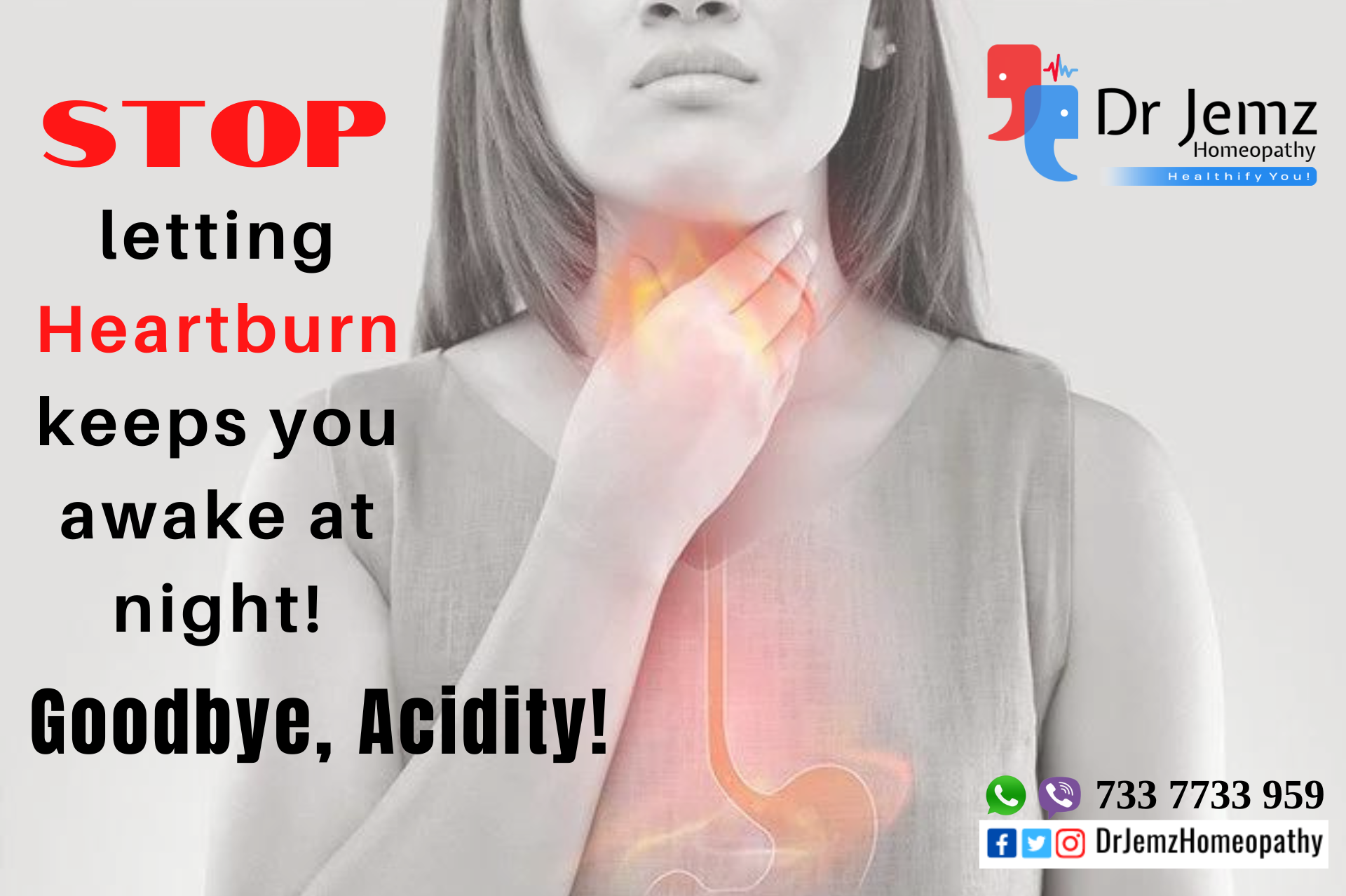 GET RID OF GERD WITH HOMEOPATHY